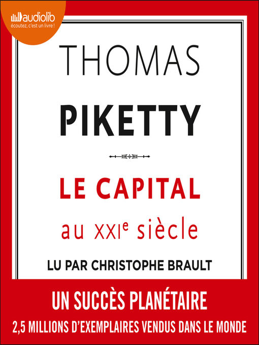 Title details for Le Capital au XXIe siècle by Thomas Piketty - Wait list